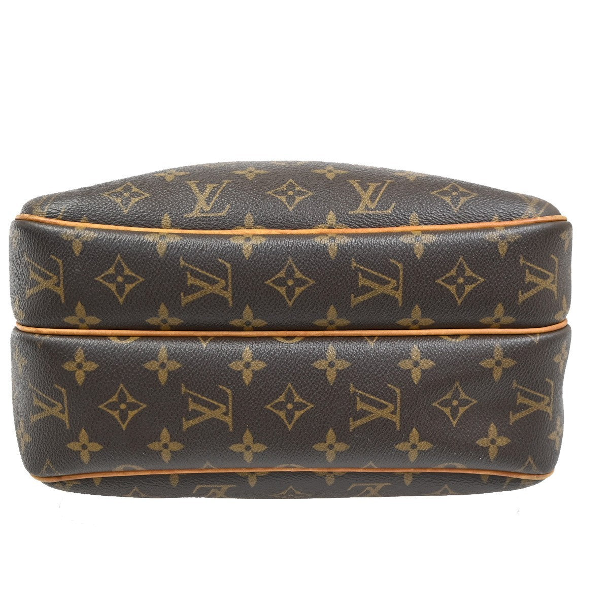 Louis Vuitton Reporter Monogram Canvas Brown Canvas Shoulder Bag Bag (Pre-Owned)