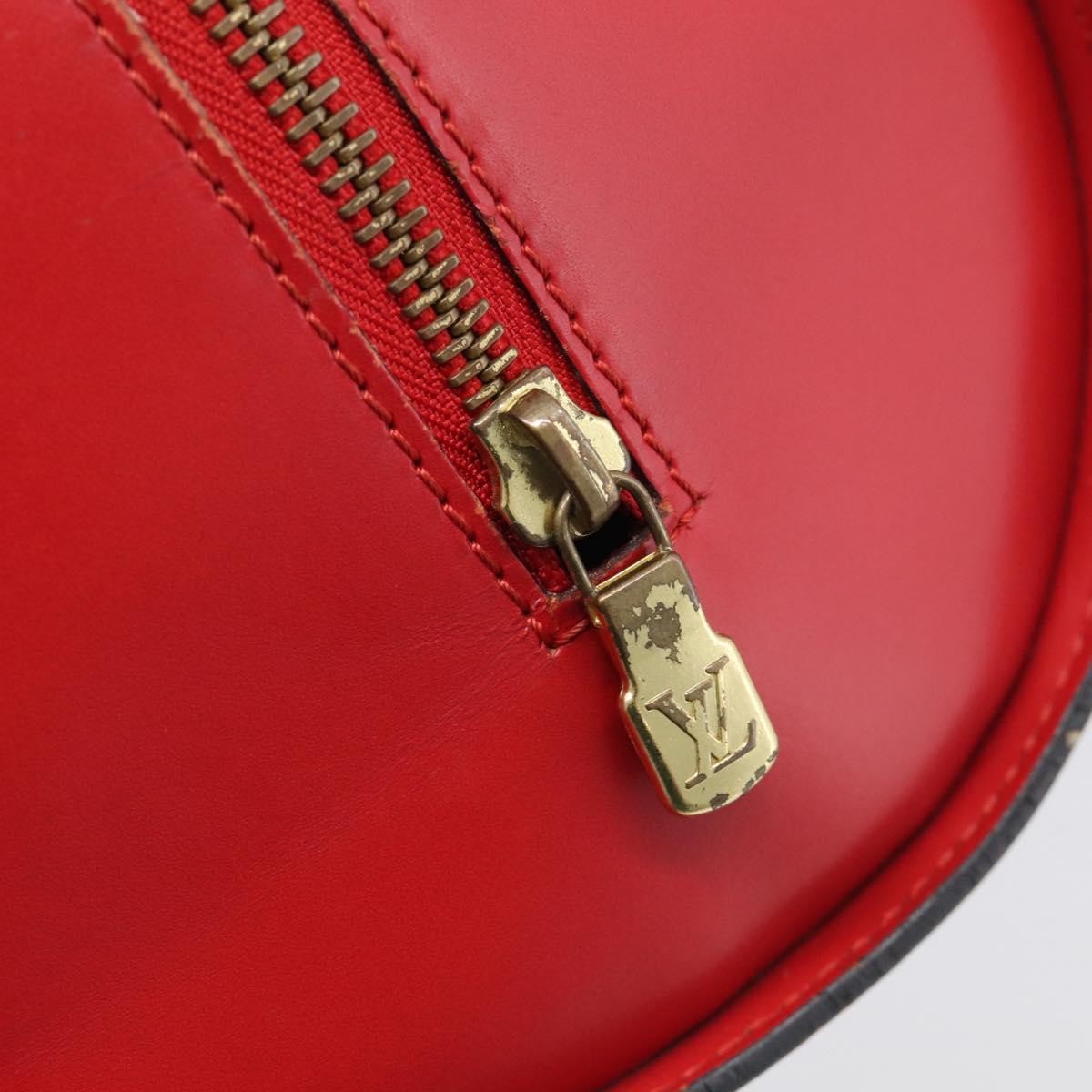 Louis Vuitton Soufflot Epi Leather Red Leather Tote Bag Bag (Pre-Owned)