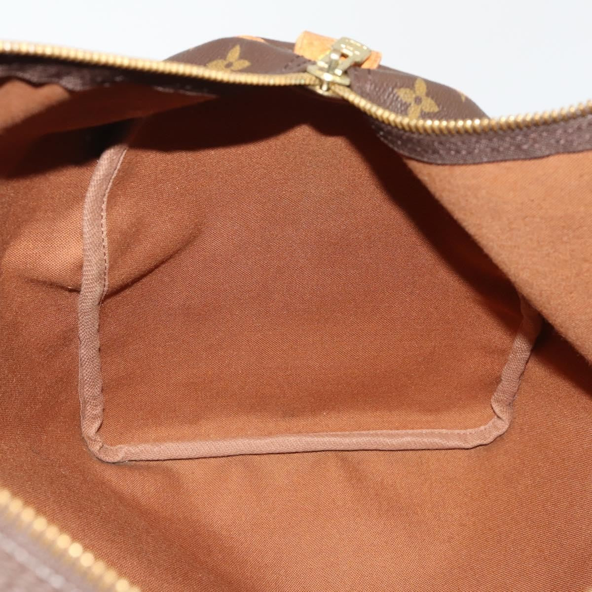 Louis Vuitton Keepall Monogram Canvas Brown Canvas Travel Bag Bag (Pre-Owned)
