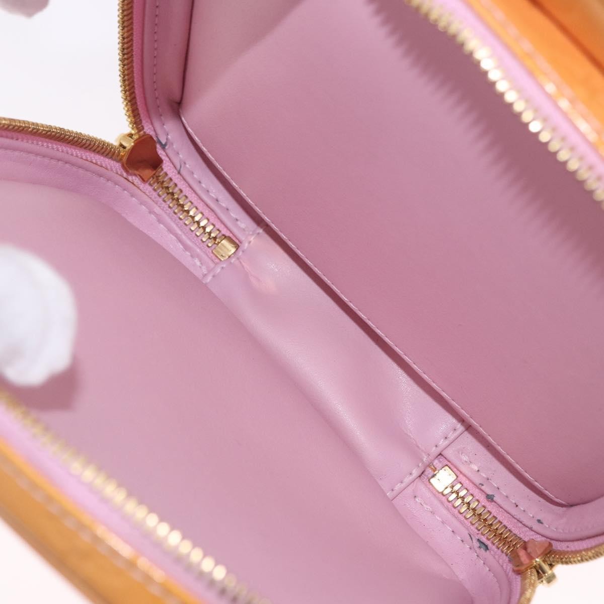 Louis Vuitton Wooster Monogram Vernis Yellow Patent_Leather Shoulder Bag Bag (Pre-Owned)