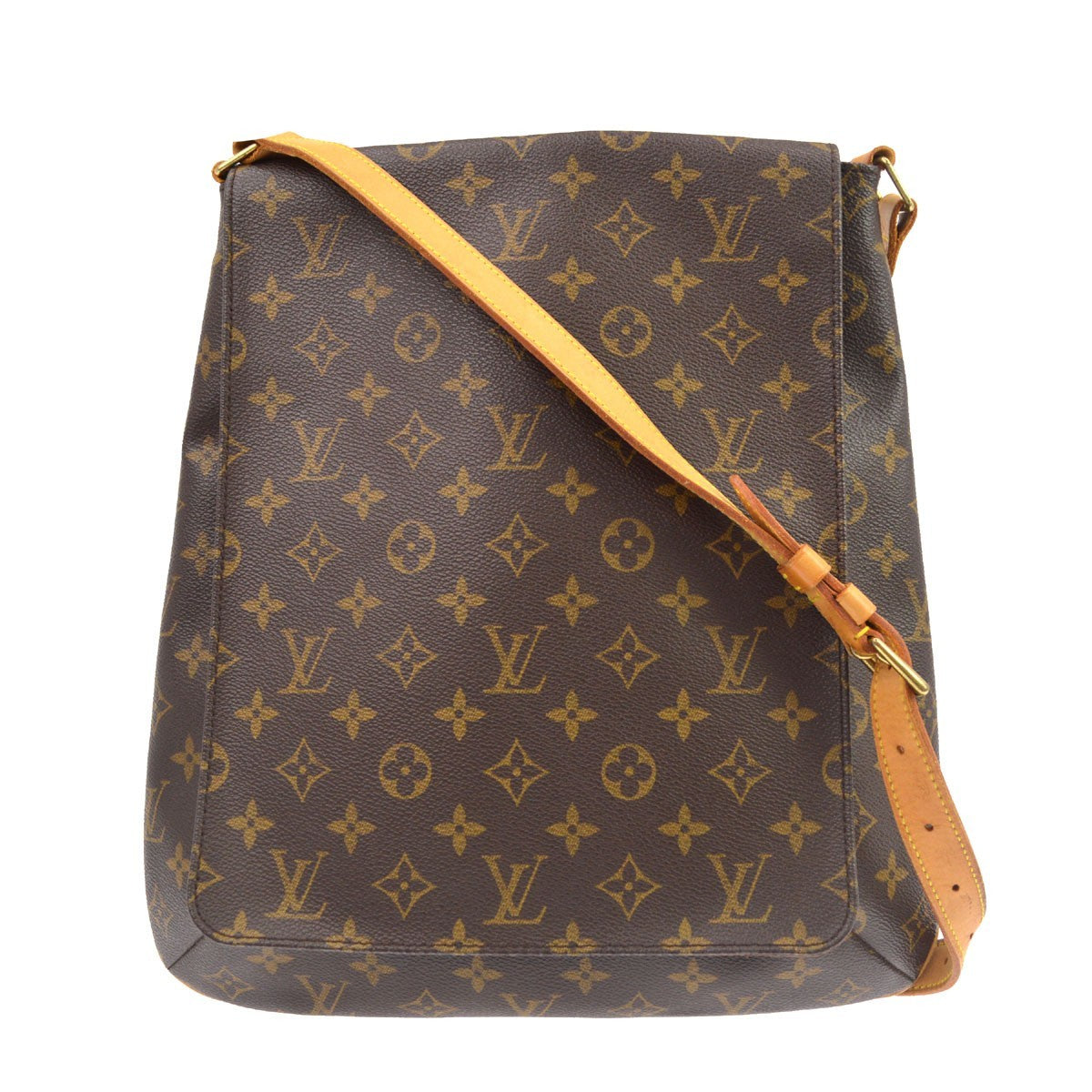 Louis Vuitton Musette Salsa Monogram Canvas Brown Canvas Shoulder Bag Bag (Pre-Owned)