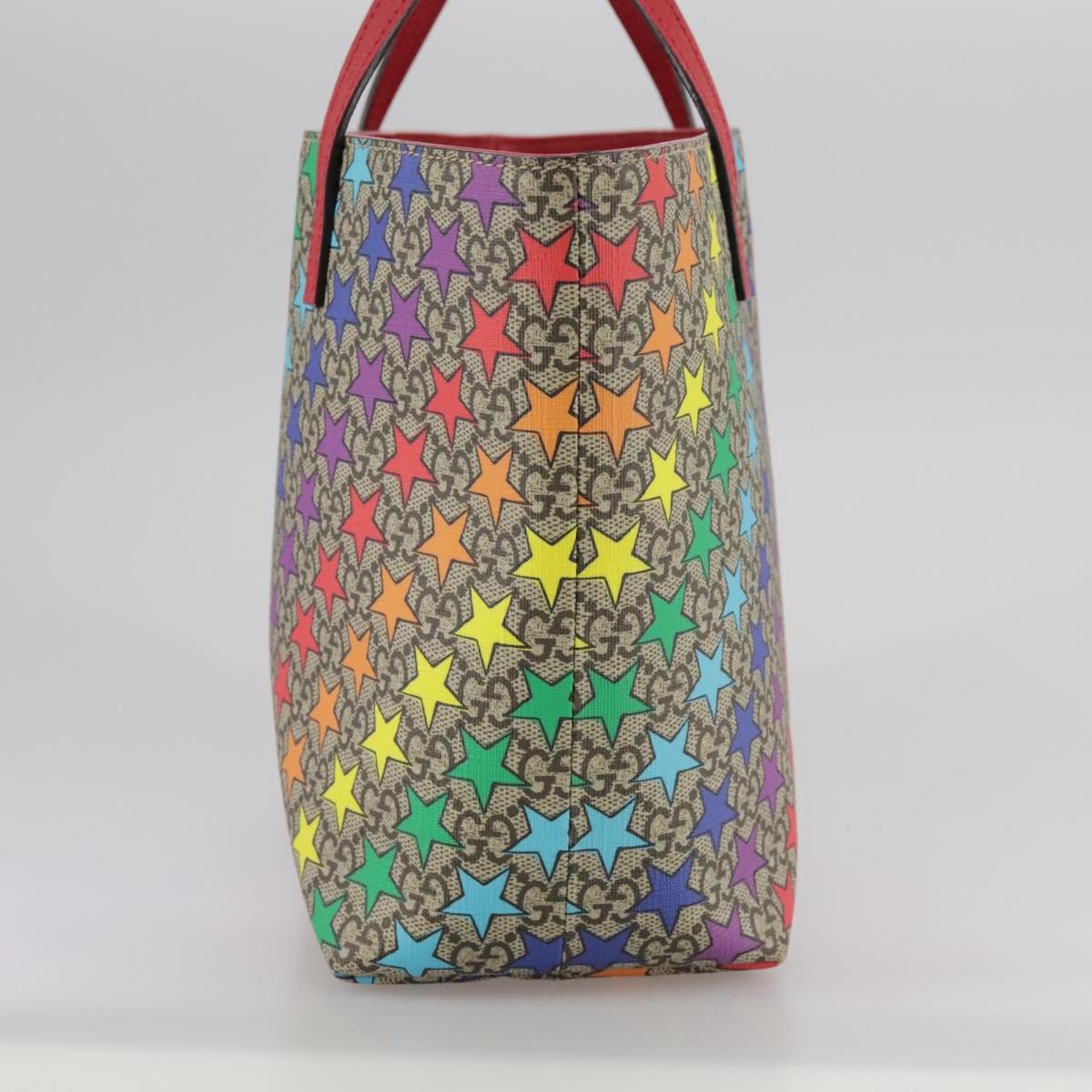 Gucci Children's Printed Coated Canvas Multicolour Canvas Tote Bag Bag (Pre-Owned)