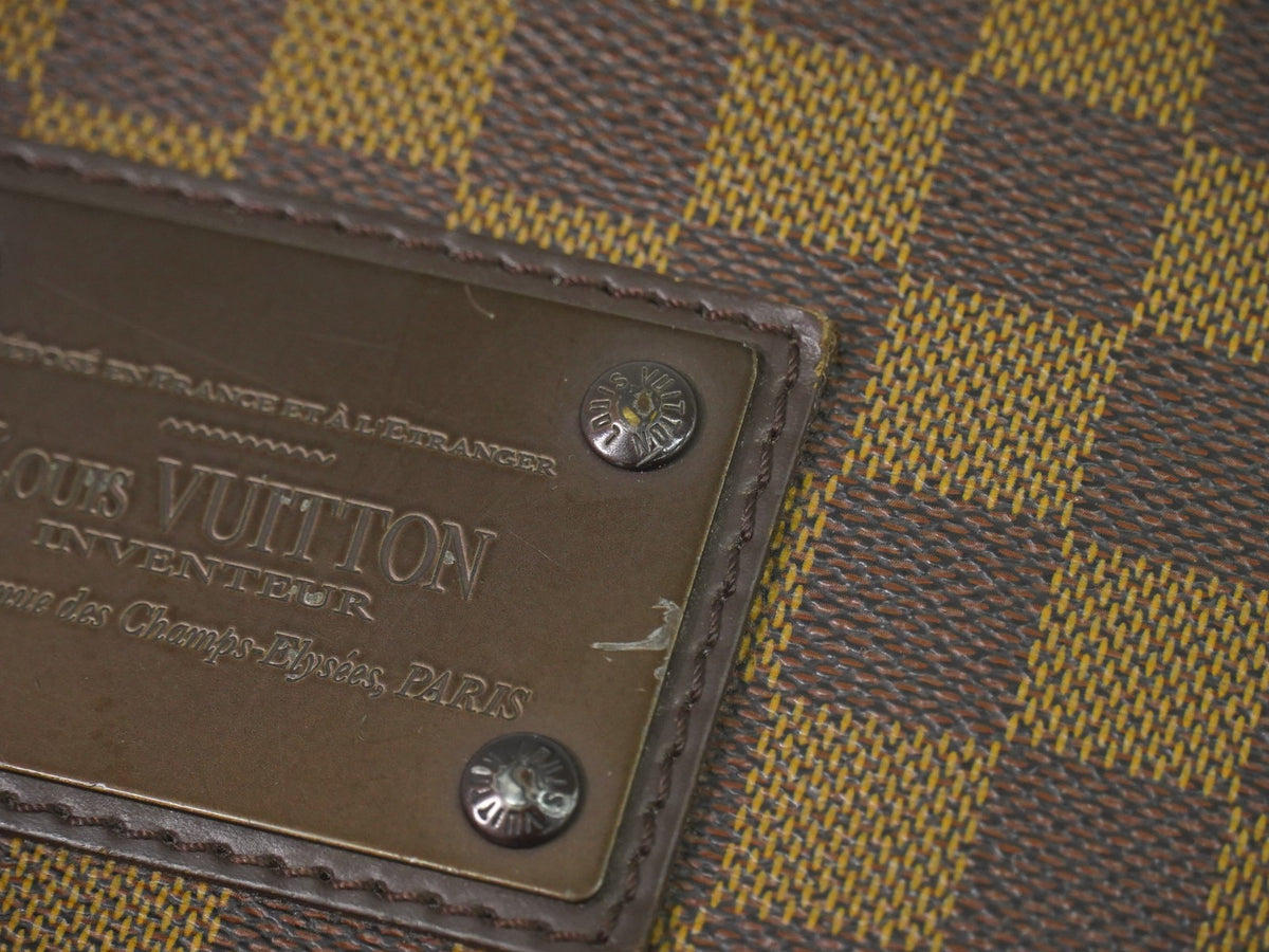 Louis Vuitton Brooklyn Damier Ebene Brown Canvas Shoulder Bag Bag (Pre-Owned)
