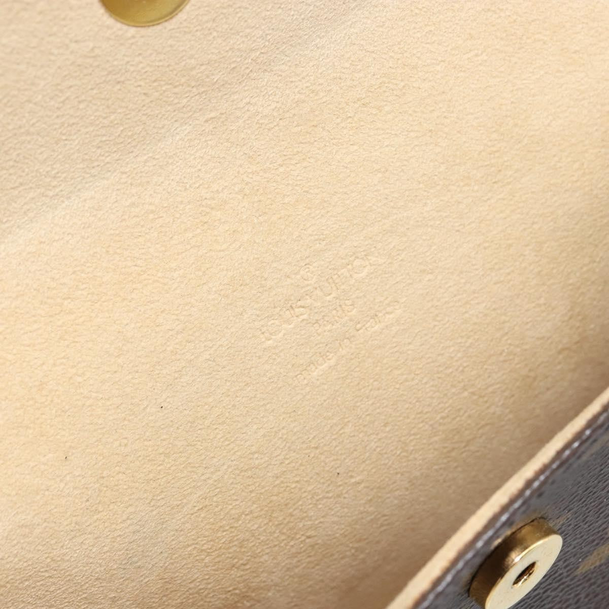 Louis Vuitton Florentine Waist Monogram Canvas Brown Canvas Clutche & Pouche Bag (Pre-Owned)