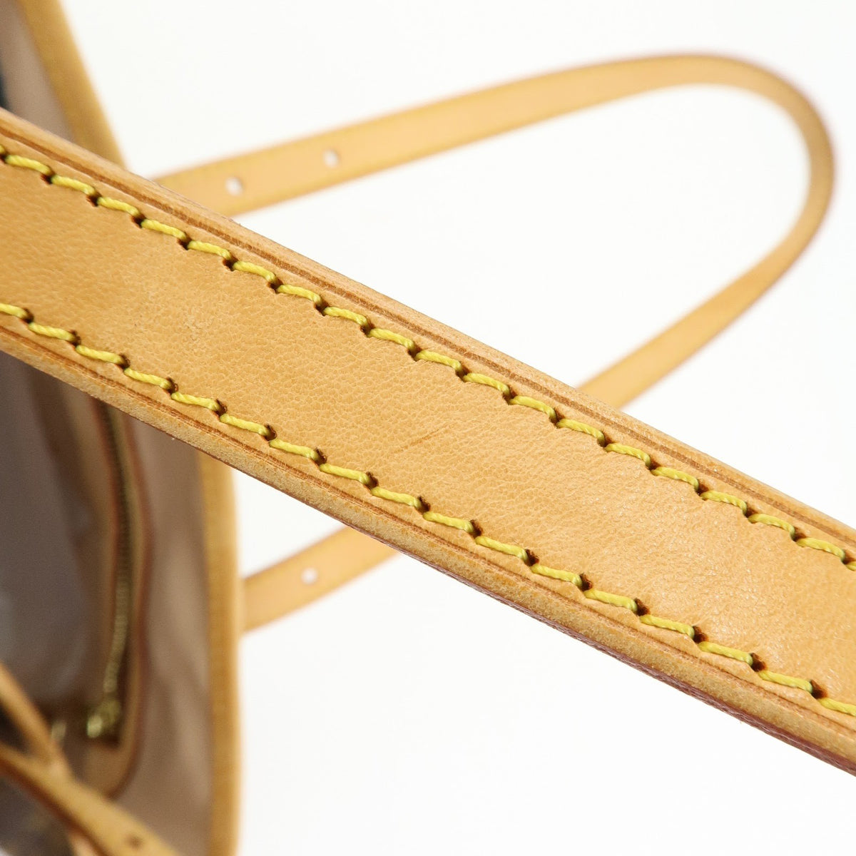 Louis Vuitton Petit Bucket Monogram Canvas Brown Canvas Handbag (Pre-Owned)