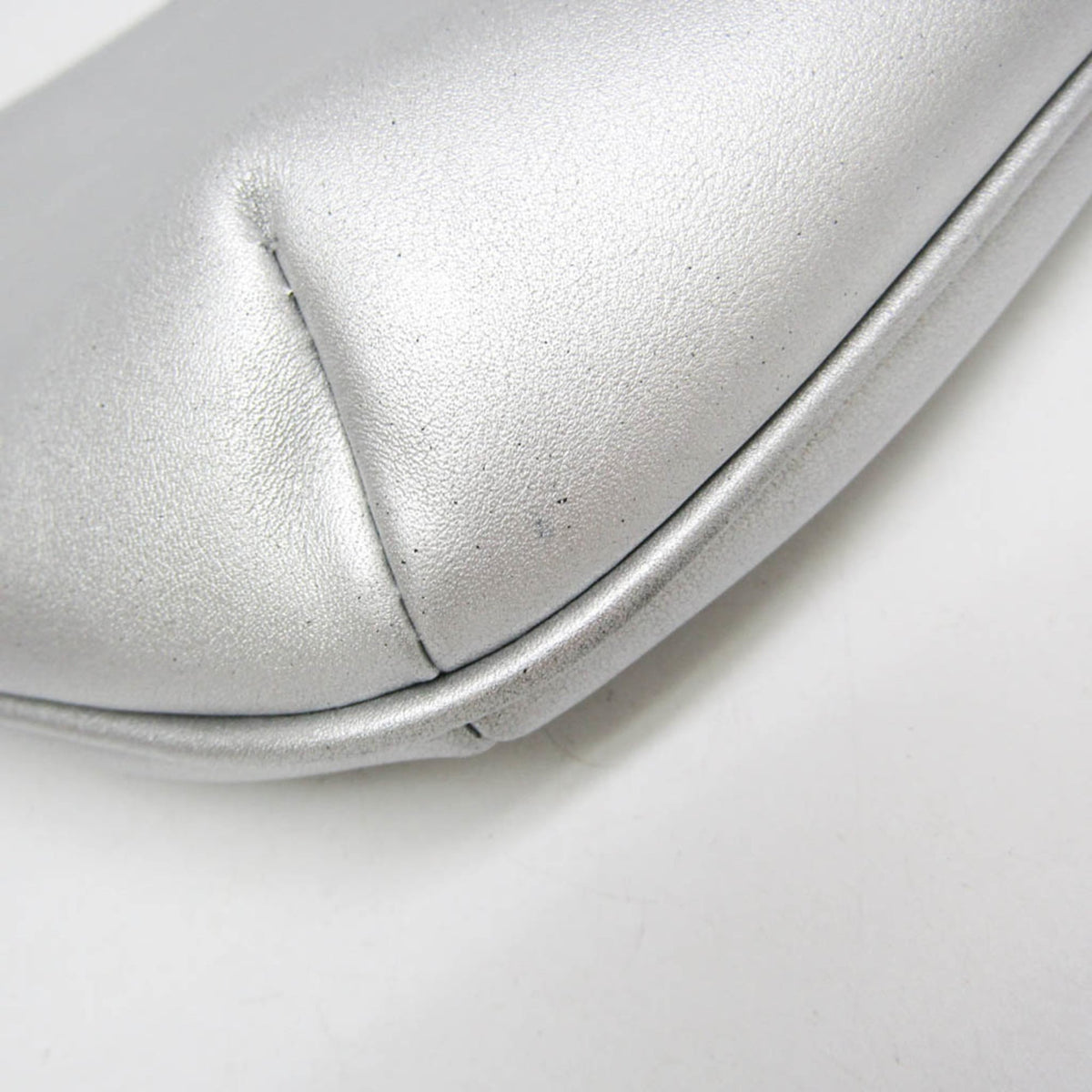 Balenciaga Mary Kate Sling Leather Silver Leather Handbag (Pre-Owned)
