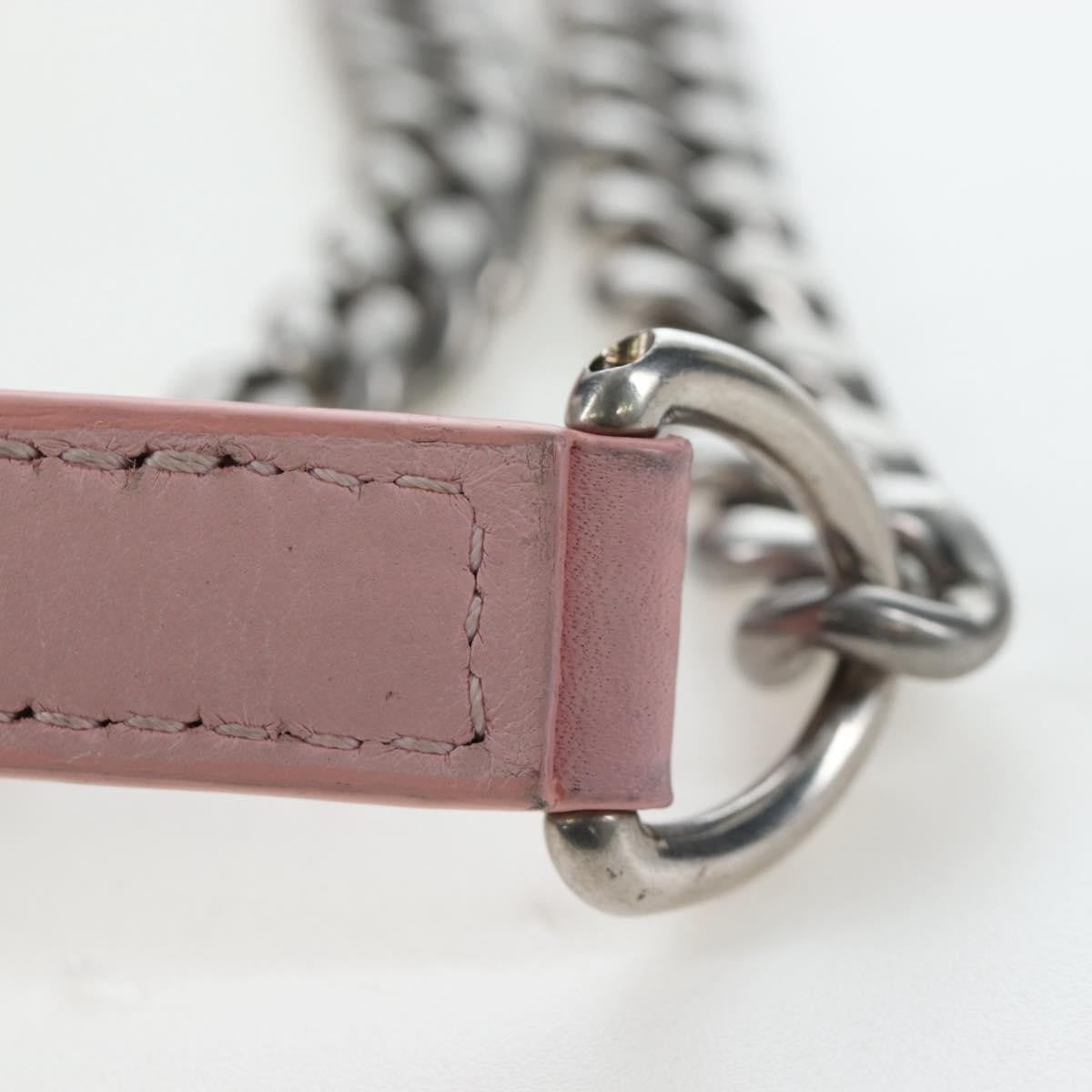 Louis Vuitton New Wave Chain Quilted Leather Pink Leather Handbag (Pre-Owned)