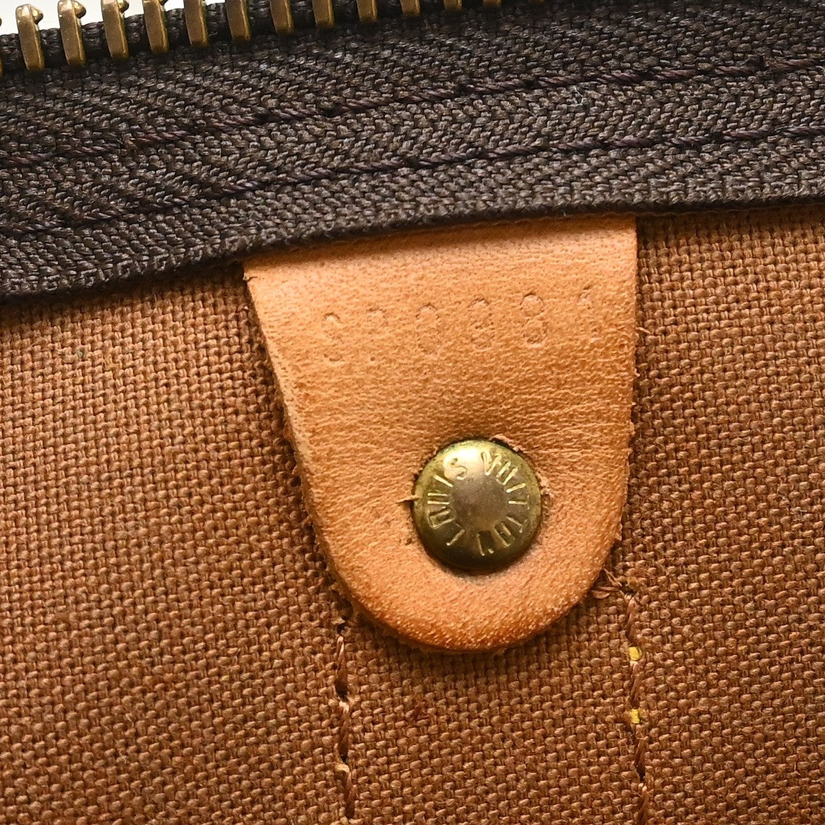 Louis Vuitton Keepall Monogram Brown Canvas Travel Bag Bag (Pre-Owned)
