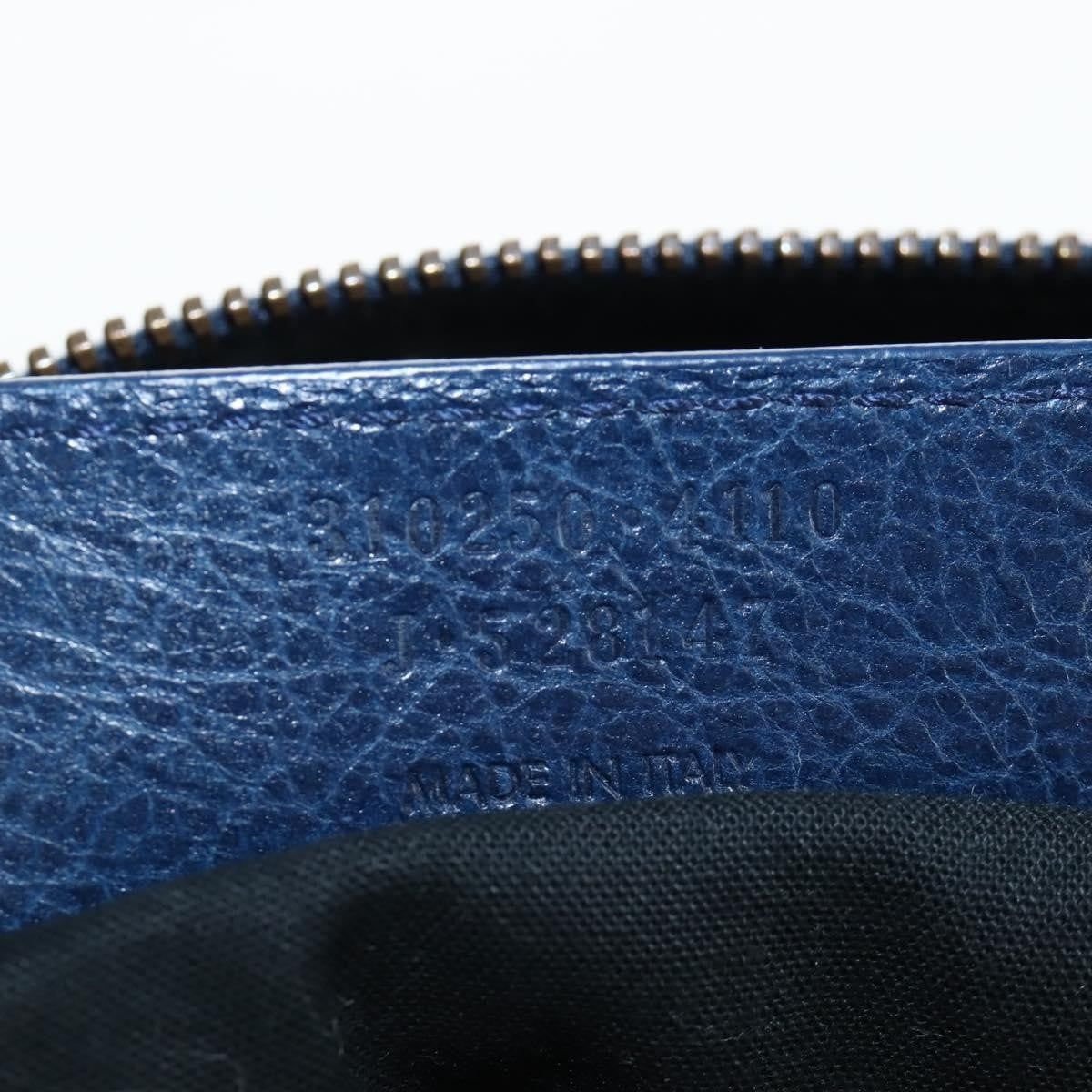 Balenciaga Flat Crossbody Classic Studs Leather Navy Leather Crossbody Bag Bag (Pre-Owned)