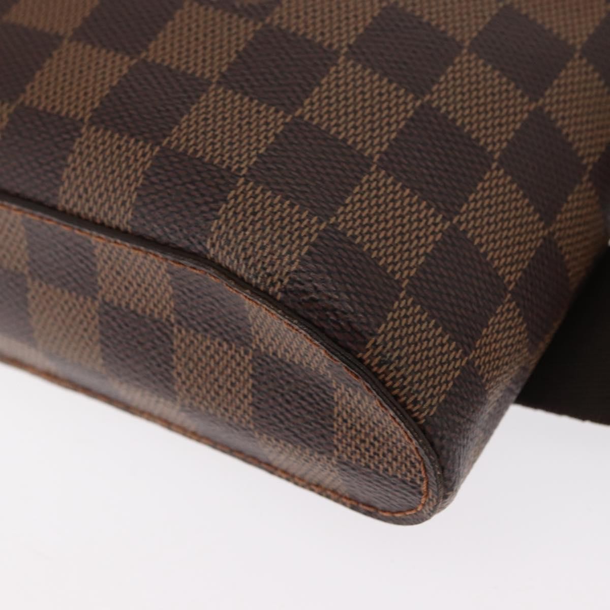 Louis Vuitton Geronimos Waist Damier Ebene Brown Canvas Clutche & Pouche Bag (Pre-Owned)