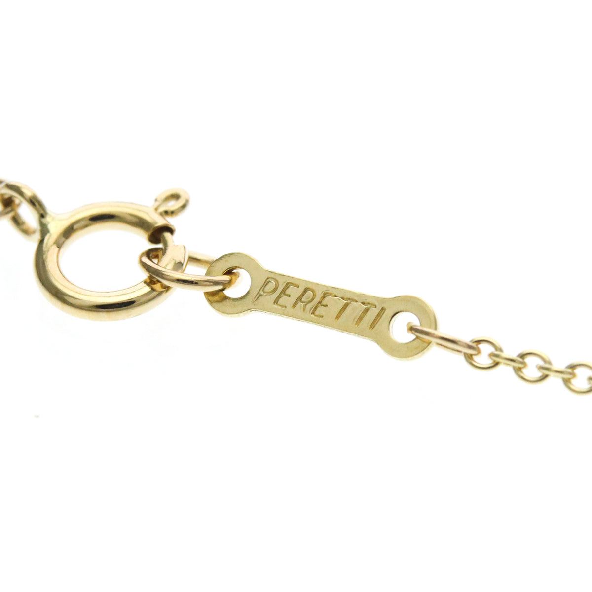 Tiffany & Co. Elsa Peretti Apple Pendant 18K Yellow Gold Gold Yellow_Gold Necklace Jewelry (Pre-Owned)