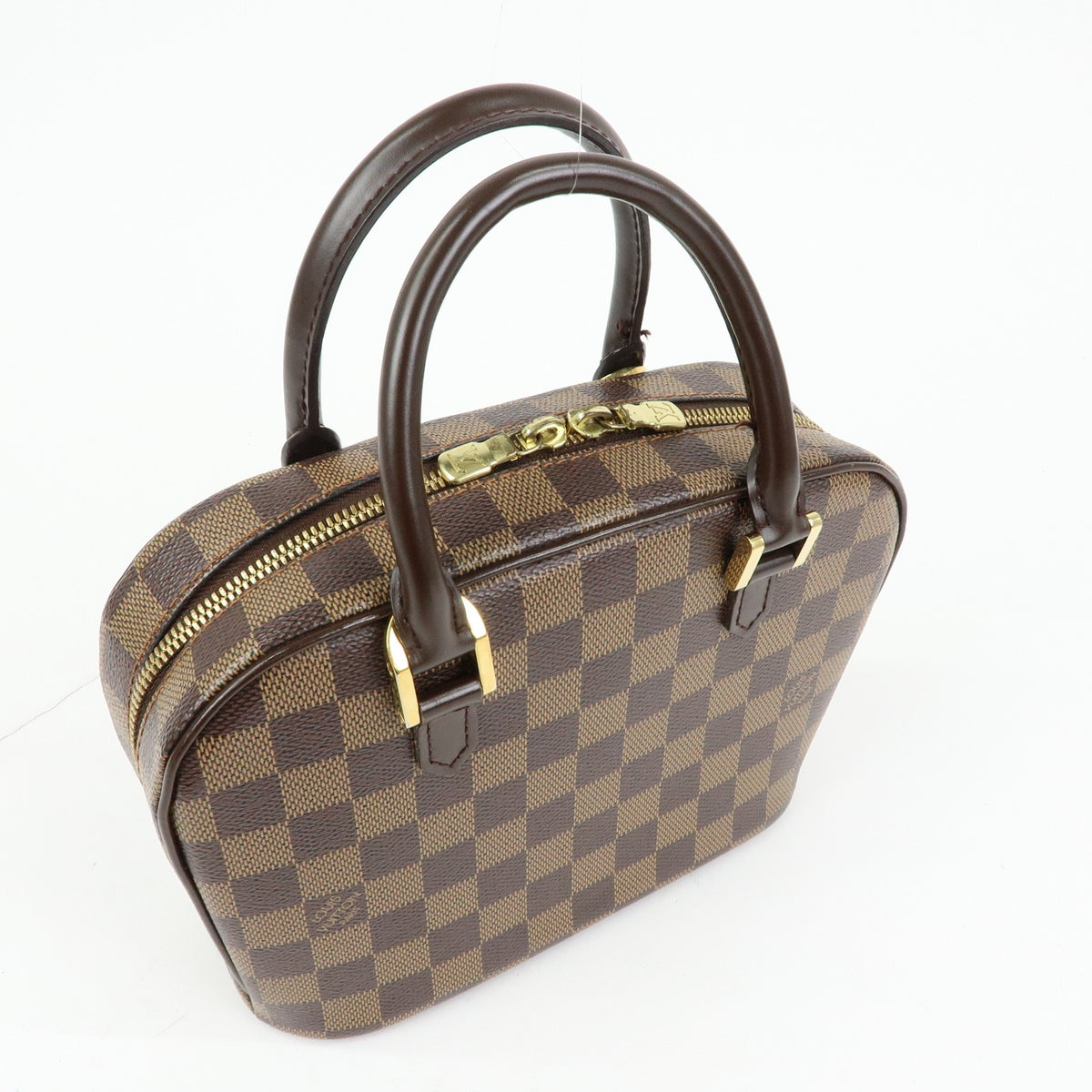 Louis Vuitton Sarria Damier Brown Canvas Handbag (Pre-Owned)