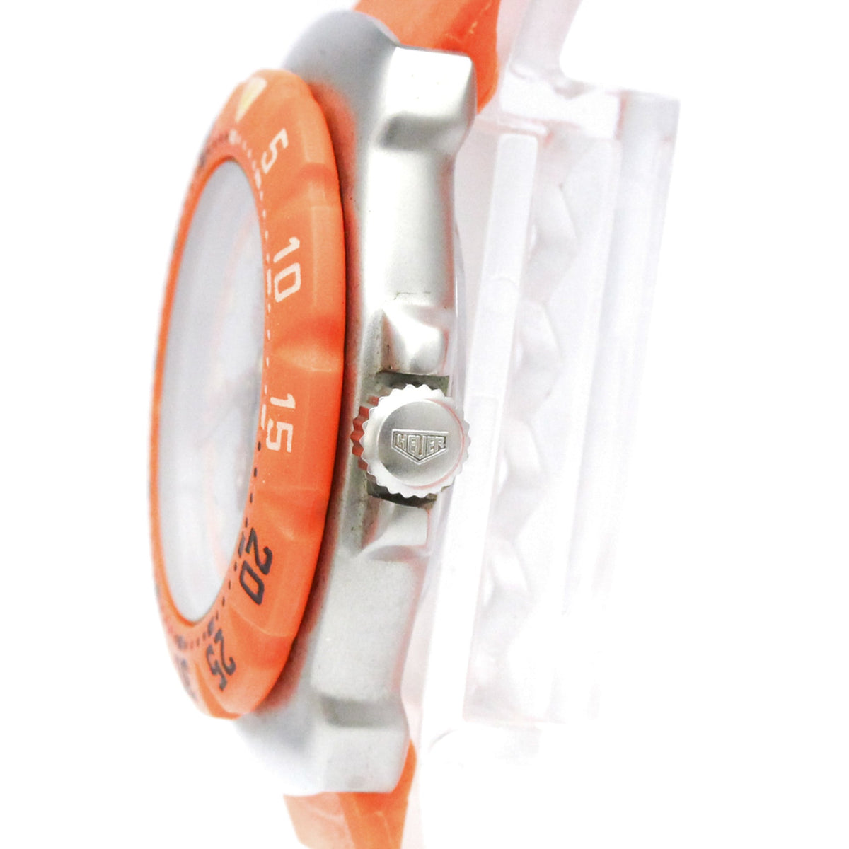 Tag Heuer Formula 1 Lady Stainless Steel And Rubber Watch (Pre-Owned)
