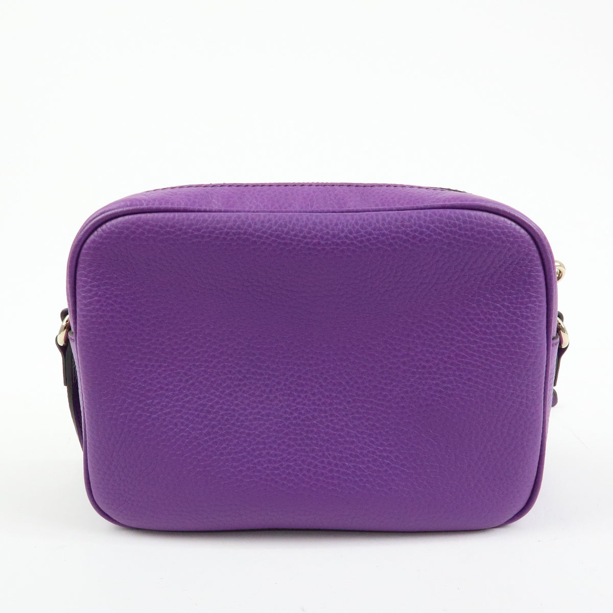 Gucci Soho Disco Leather Purple Leather Crossbody Bag Bag (Pre-Owned)