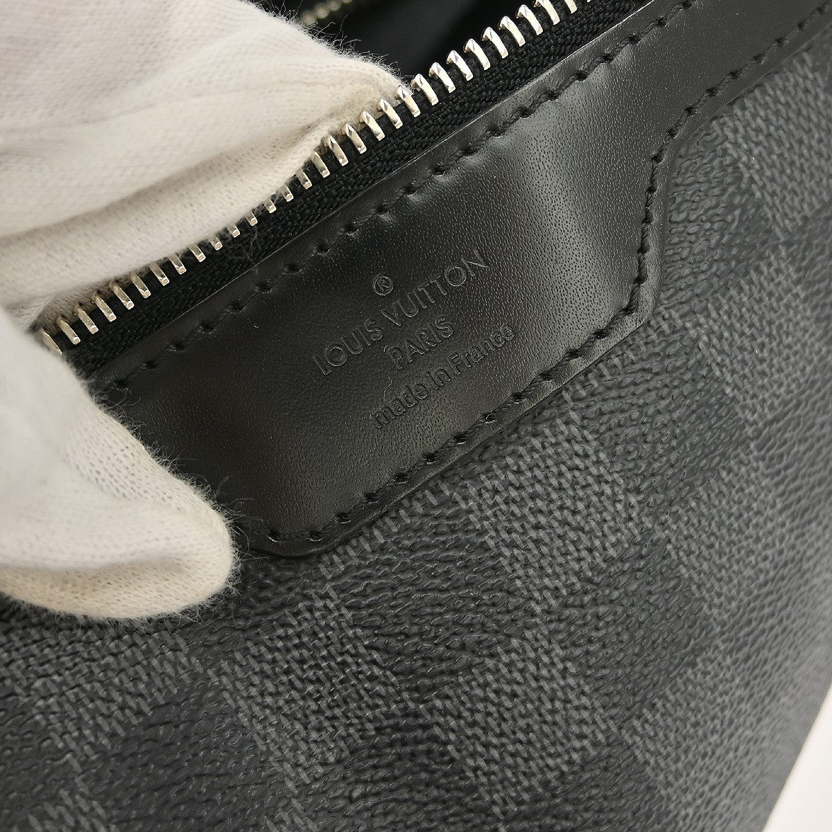 Louis Vuitton Mick Nm Messenger Damier Graphite Black Canvas Shoulder Bag Bag (Pre-Owned)