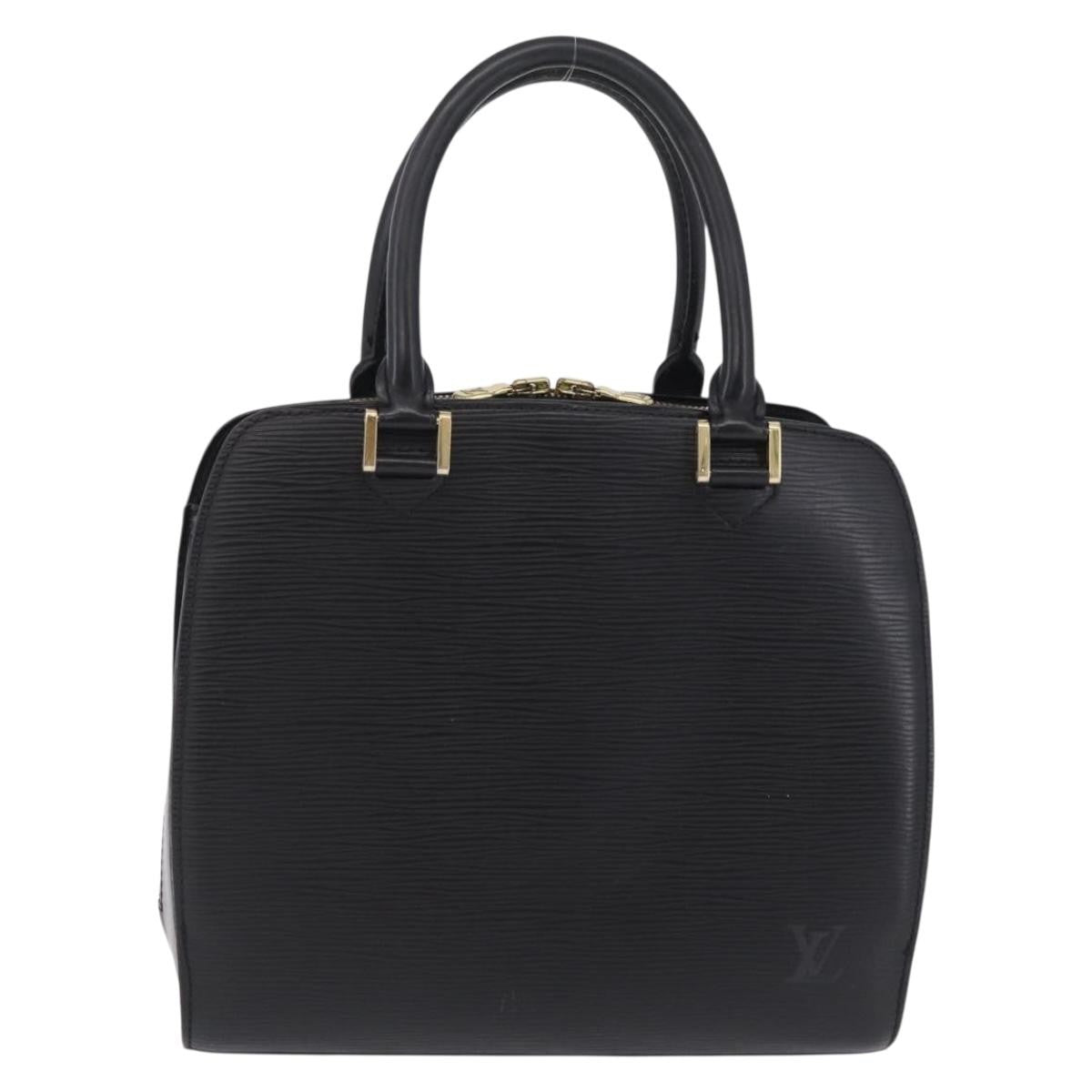 Louis Vuitton Pont Neuf Epi Leather Black Leather Handbag (Pre-Owned)