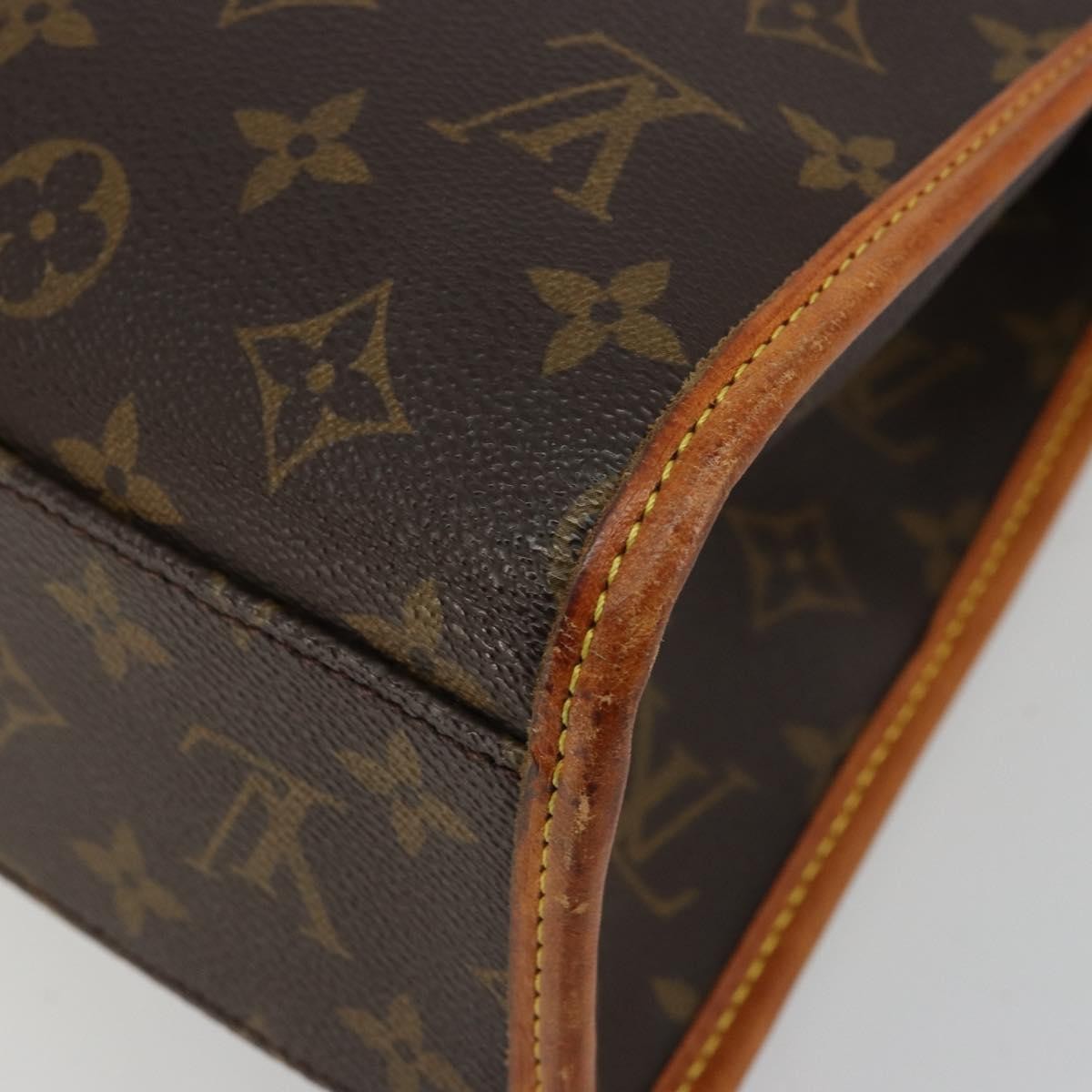 Louis Vuitton Beverly Monogram Canvas Brown Canvas Briefcase Bag (Pre-Owned)