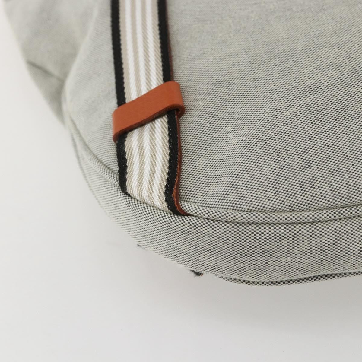 Burberry Blue Label Canvas Gray Canvas Shoulder Bag Bag (Pre-Owned)