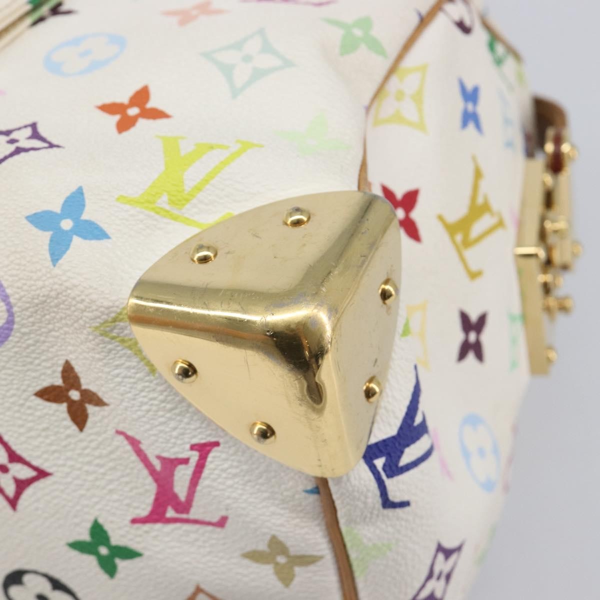 Louis Vuitton X Takashi Murakami Speedy Soft Bandouliere Monogram Multicolor Multicolour Canvas Handbag (Pre-Owned)