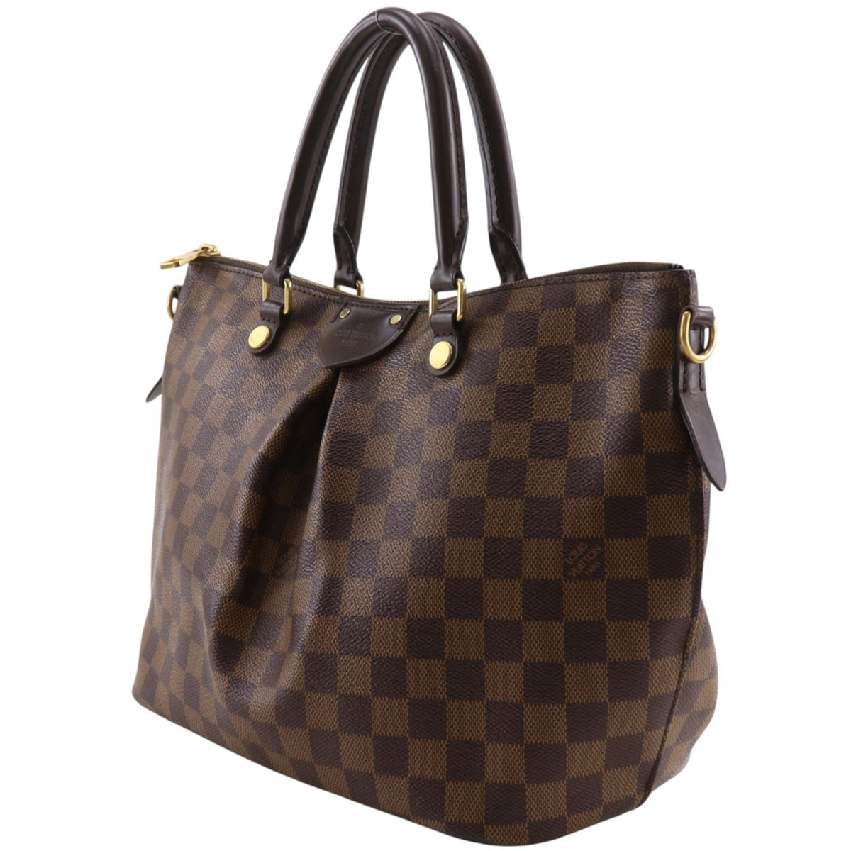 Louis Vuitton Siena Damier Brown Canvas Handbag (Pre-Owned)