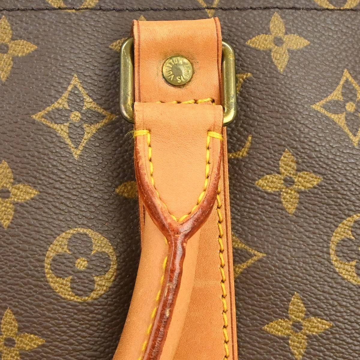 Louis Vuitton Keepall Monogram Canvas Brown Canvas Travel Bag Bag (Pre-Owned)