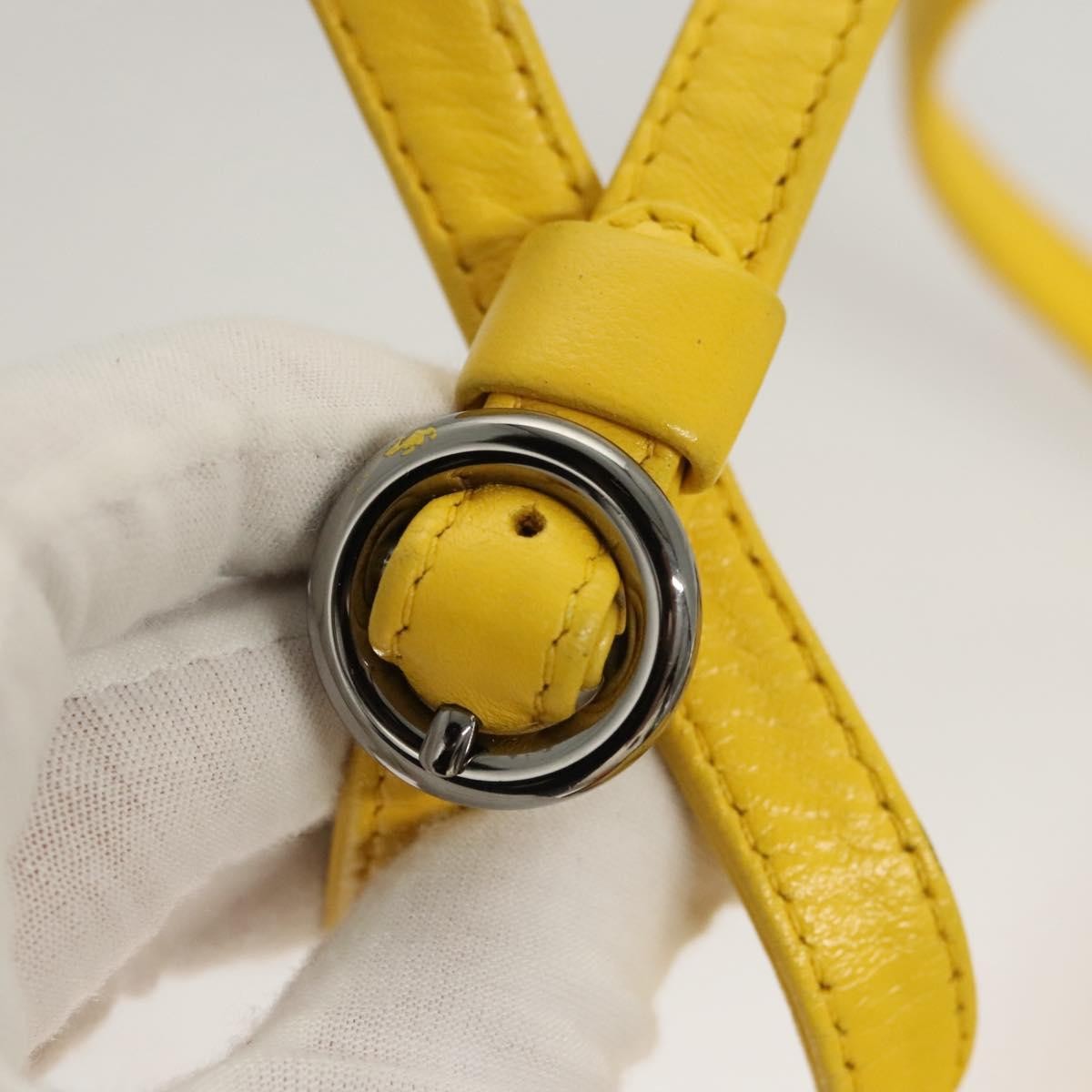 Chanel Two Tone Mademoiselle Lock Flap Quilted Lambskin Yellow Leather Shoulder Bag Bag (Pre-Owned)