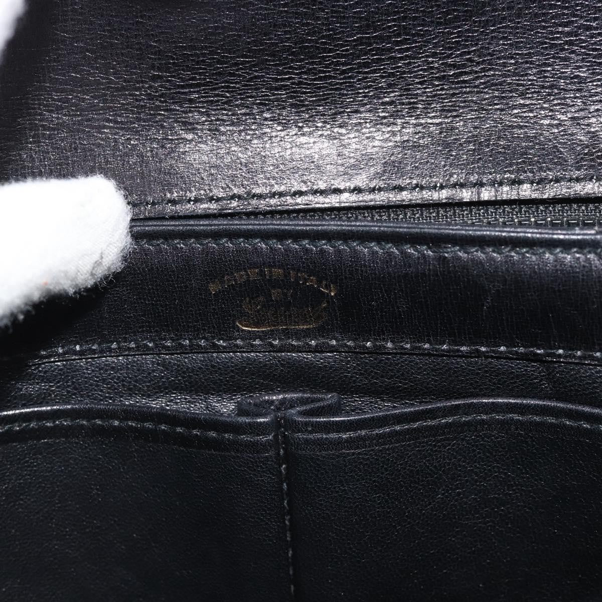 Gucci Vintage Leather Black Leather Shoulder Bag Bag (Pre-Owned)