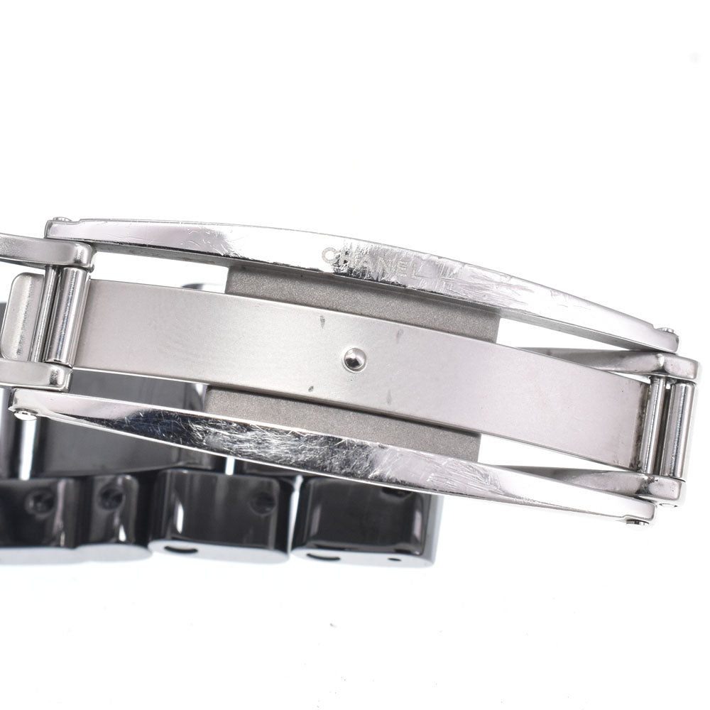 Chanel J12 Automatic Ceramic And Stainless Steel With Diamond Markers Watch (Pre-Owned)
