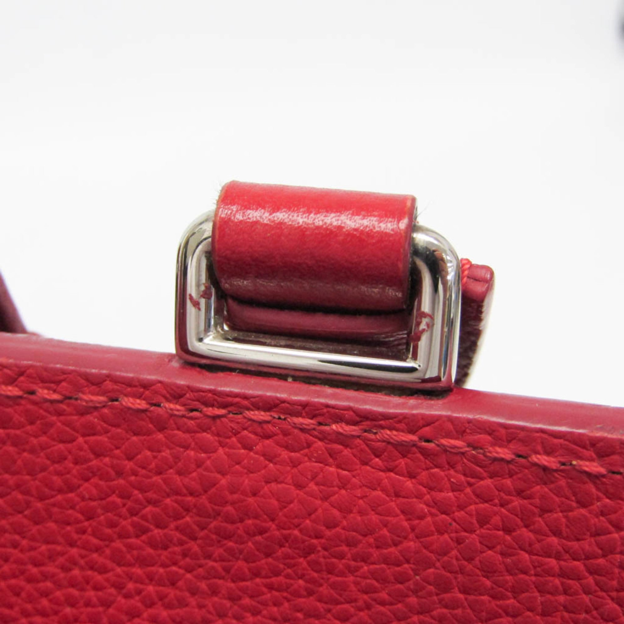Louis Vuitton Astrid Leather Red Leather Handbag (Pre-Owned)