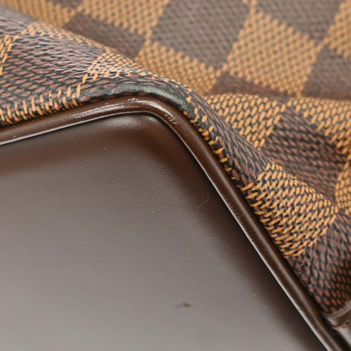 Louis Vuitton Chelsea Damier Brown Canvas Tote Bag Bag (Pre-Owned)