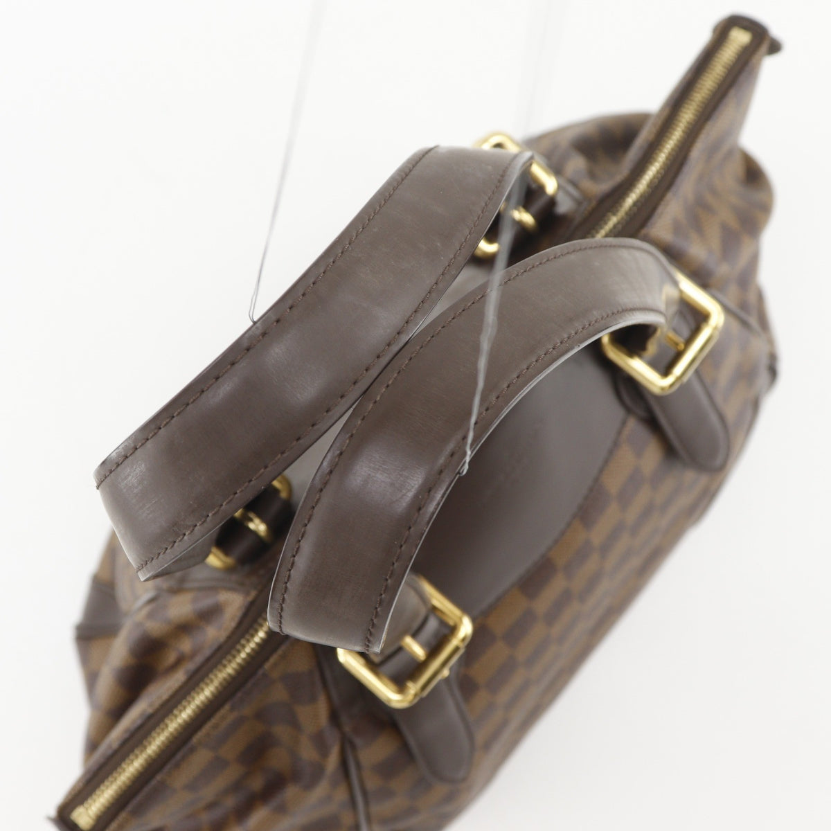 Louis Vuitton Verona Damier Ebene Brown Canvas Tote Bag Bag (Pre-Owned)