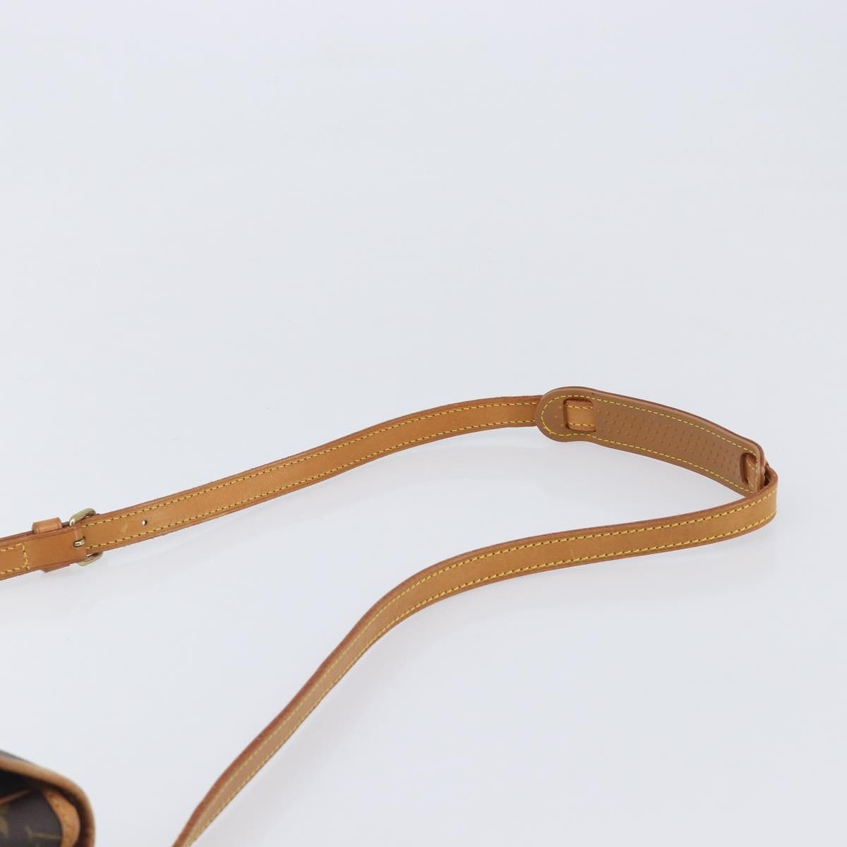 Louis Vuitton Sac Gibeciere Messenger Monogram Canvas Brown Canvas Shoulder Bag Bag (Pre-Owned)