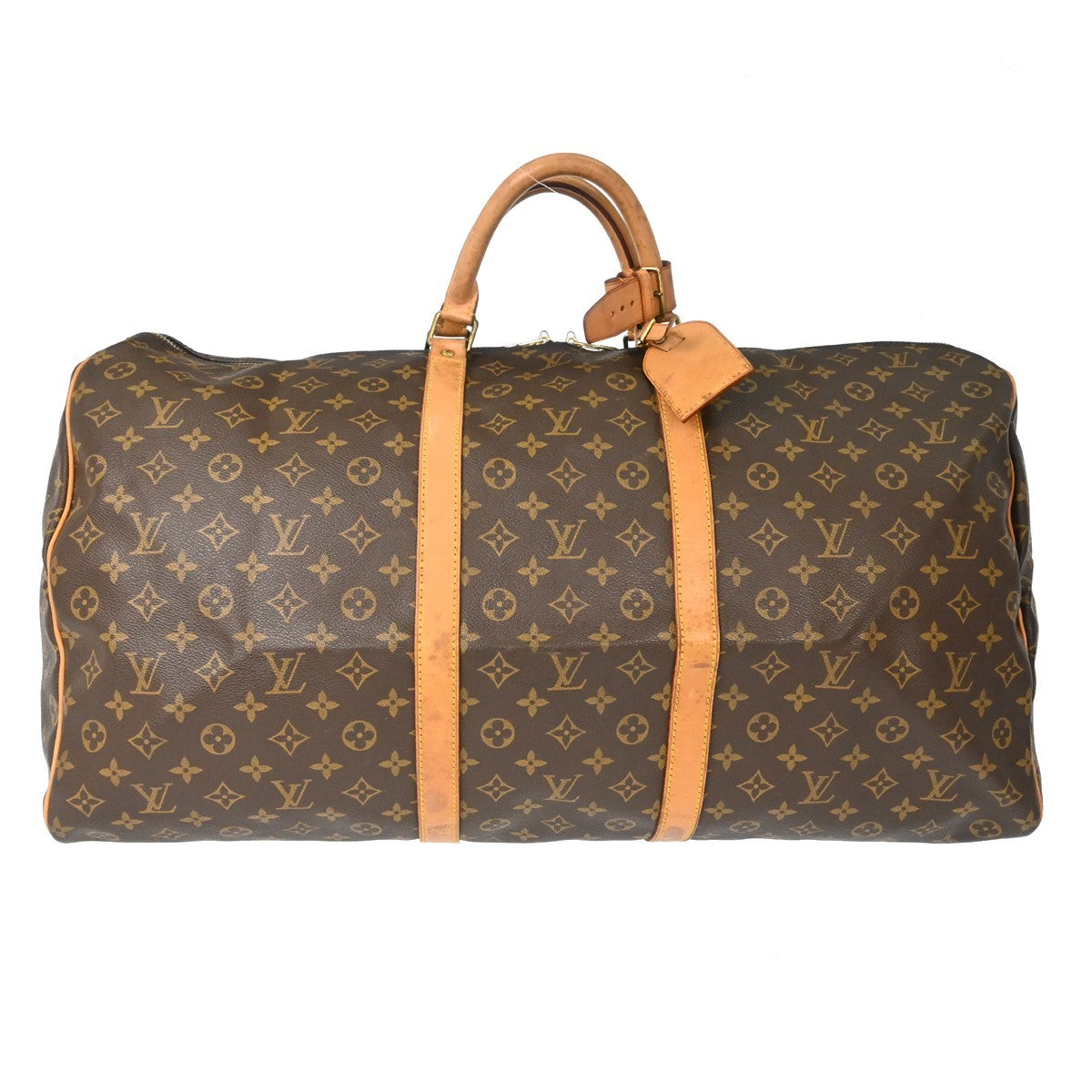 Louis Vuitton Keepall Monogram Canvas Brown Canvas Travel Bag Bag (Pre-Owned)