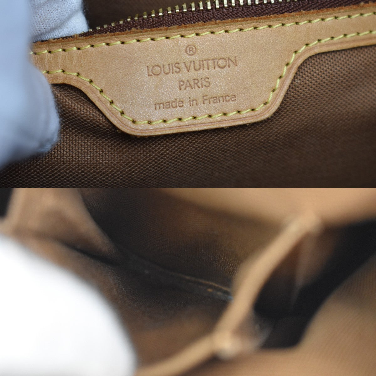 Louis Vuitton Cabas Piano Monogram Canvas Brown Canvas Tote Bag Bag (Pre-Owned)