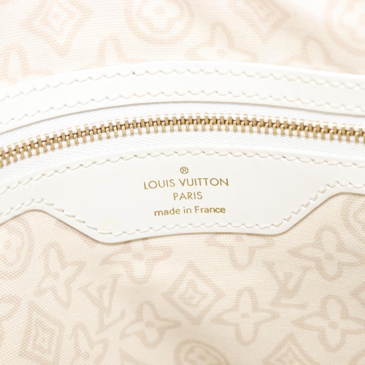 Louis Vuitton Tahitienne Cabas Canvas Beige Canvas Tote Bag Bag (Pre-Owned)