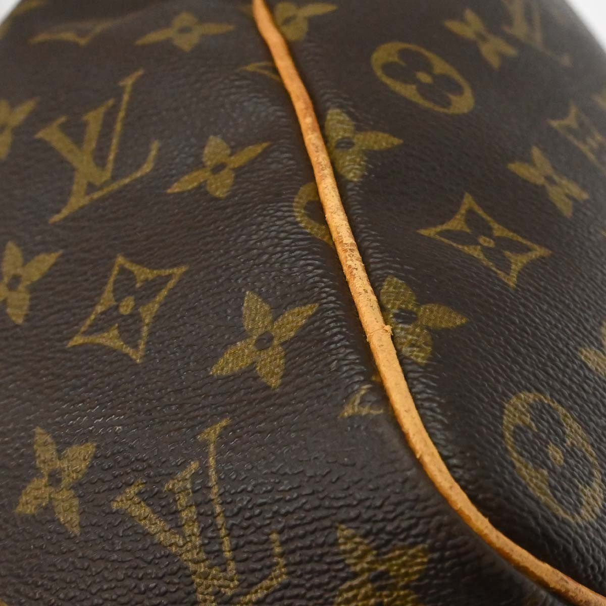 Louis Vuitton Keepall Monogram Canvas Brown Canvas Travel Bag Bag (Pre-Owned)