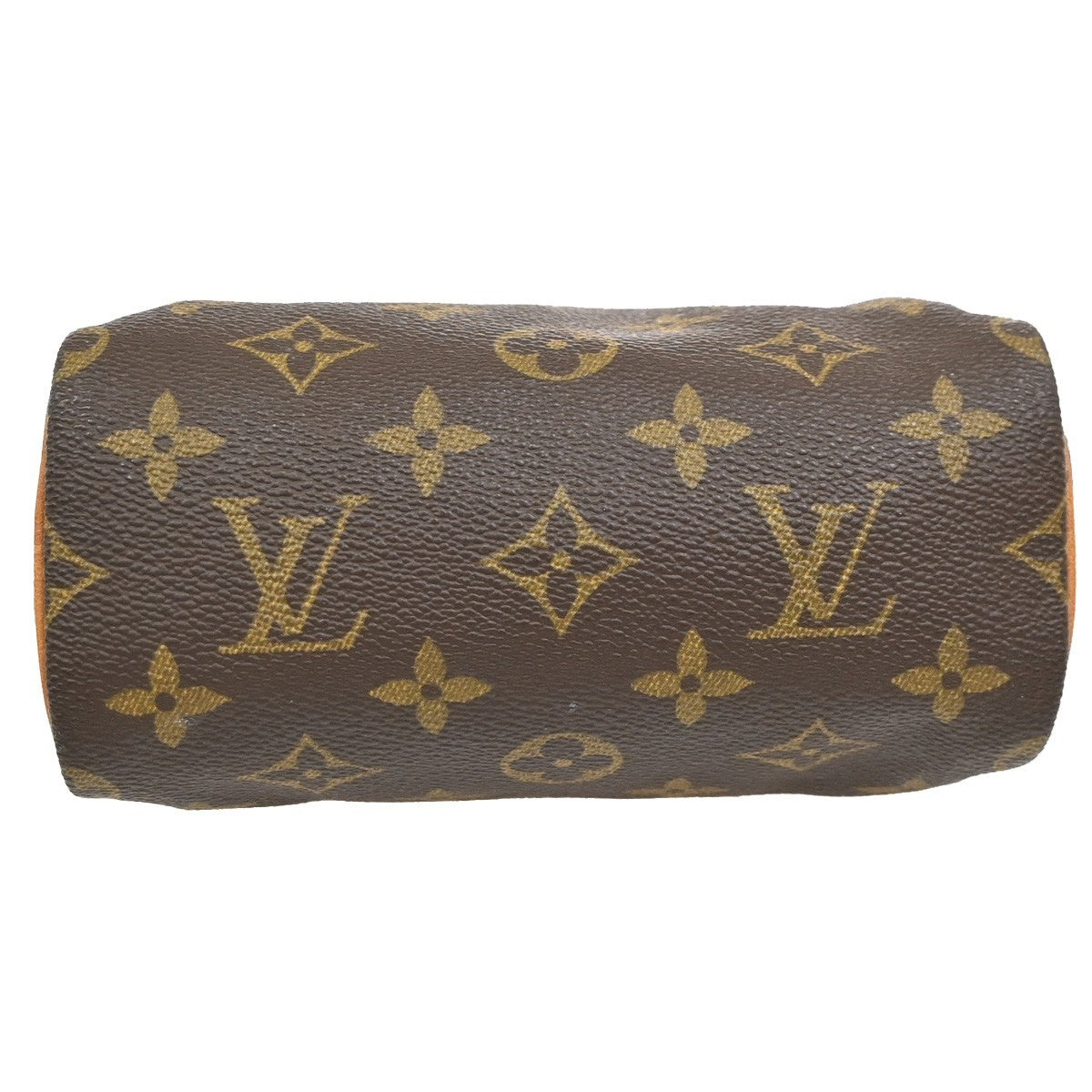 Louis Vuitton Speedy Mini Hl Monogram Canvas Brown Canvas Handbag (Pre-Owned)