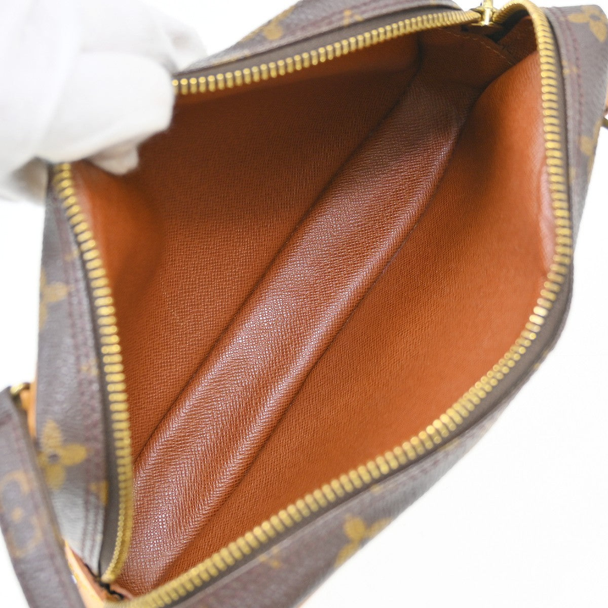 Louis Vuitton Pochette Marly Bandouliere Monogram Canvas Brown Canvas Handbag (Pre-Owned)