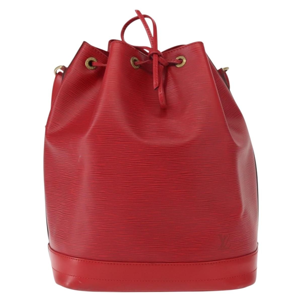 Louis Vuitton Noe Epi Leather Red Leather Shoulder Bag Bag (Pre-Owned)