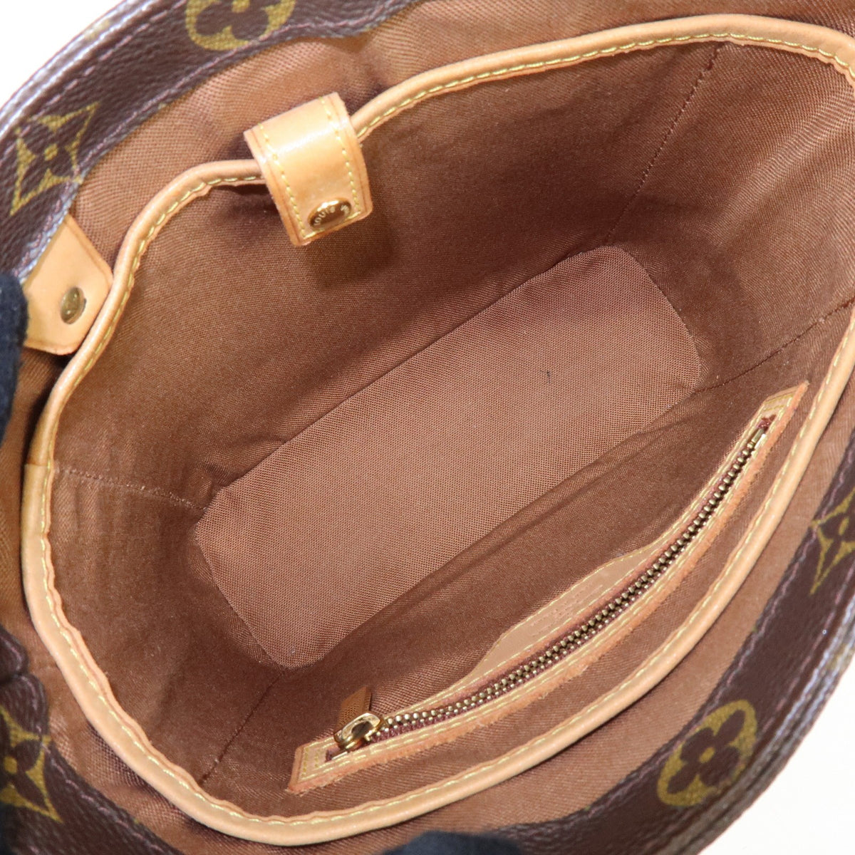Louis Vuitton Vavin Monogram Empreinte Leather Brown Canvas Tote Bag Bag (Pre-Owned)