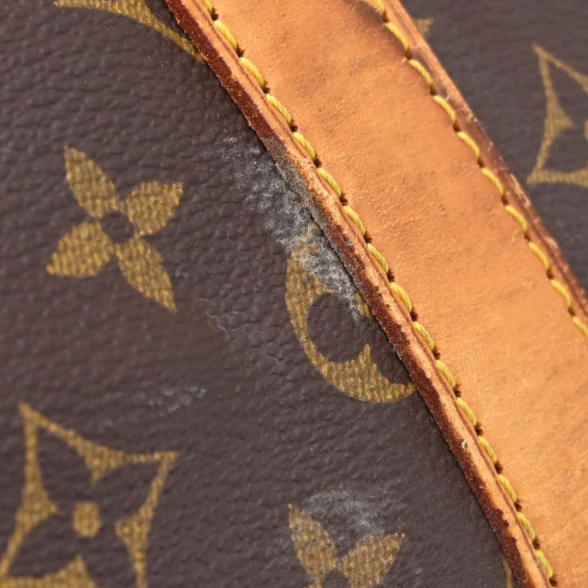 Louis Vuitton Keepall Canvas Brown Canvas Travel Bag Bag (Pre-Owned)