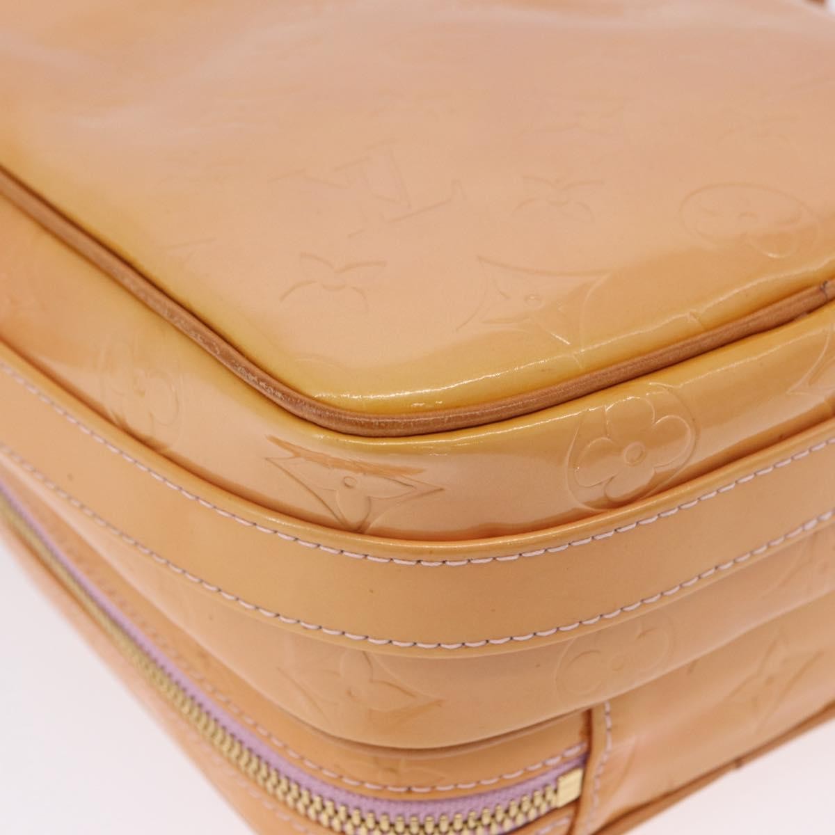 Louis Vuitton Wooster Monogram Vernis Yellow Patent_Leather Shoulder Bag Bag (Pre-Owned)