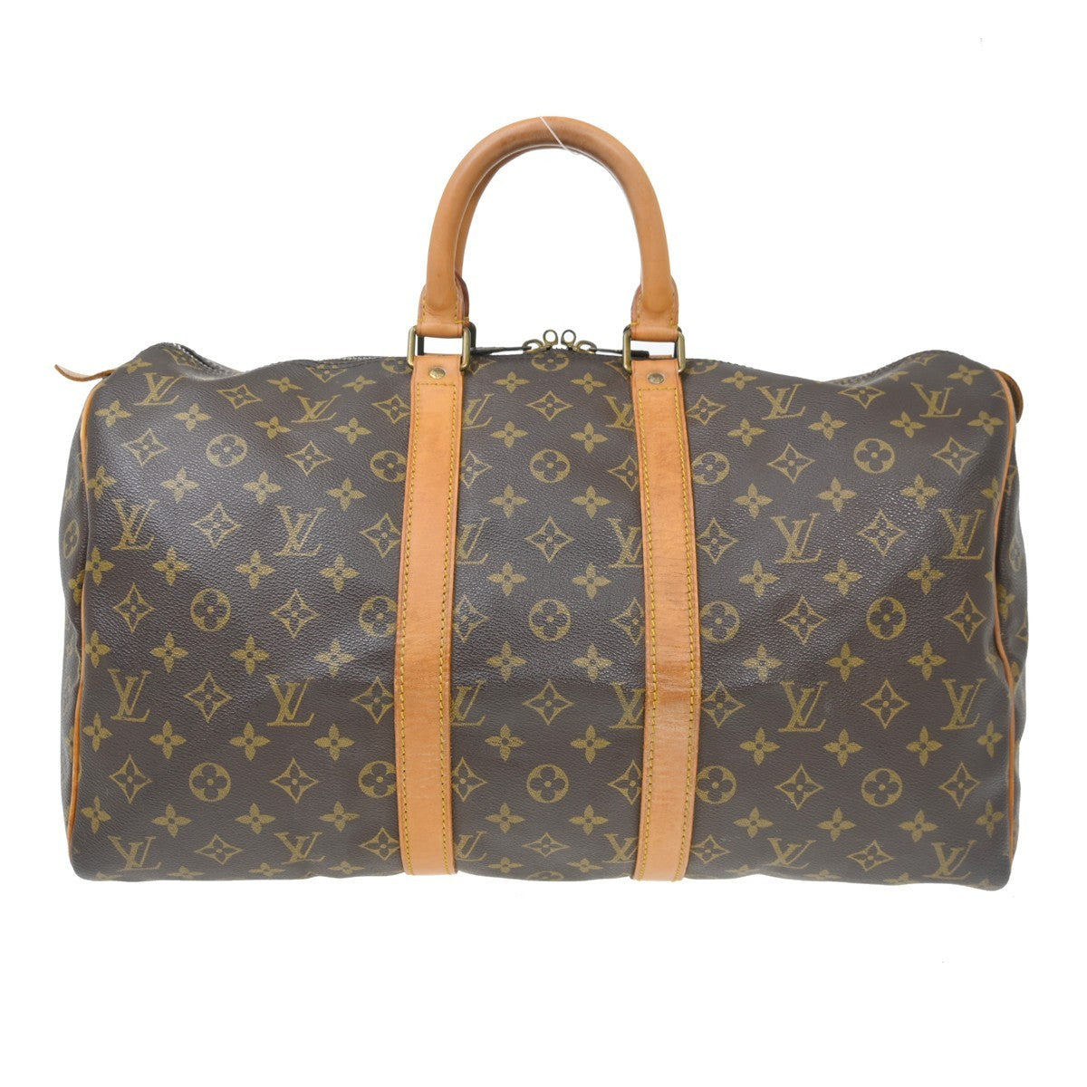 Louis Vuitton Keepall Monogram Canvas Brown Canvas Travel Bag Bag (Pre-Owned)