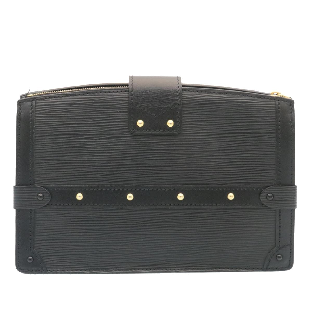 Louis Vuitton Trunk Clutch Epi Leather Black Leather Clutche & Pouche Bag (Pre-Owned)
