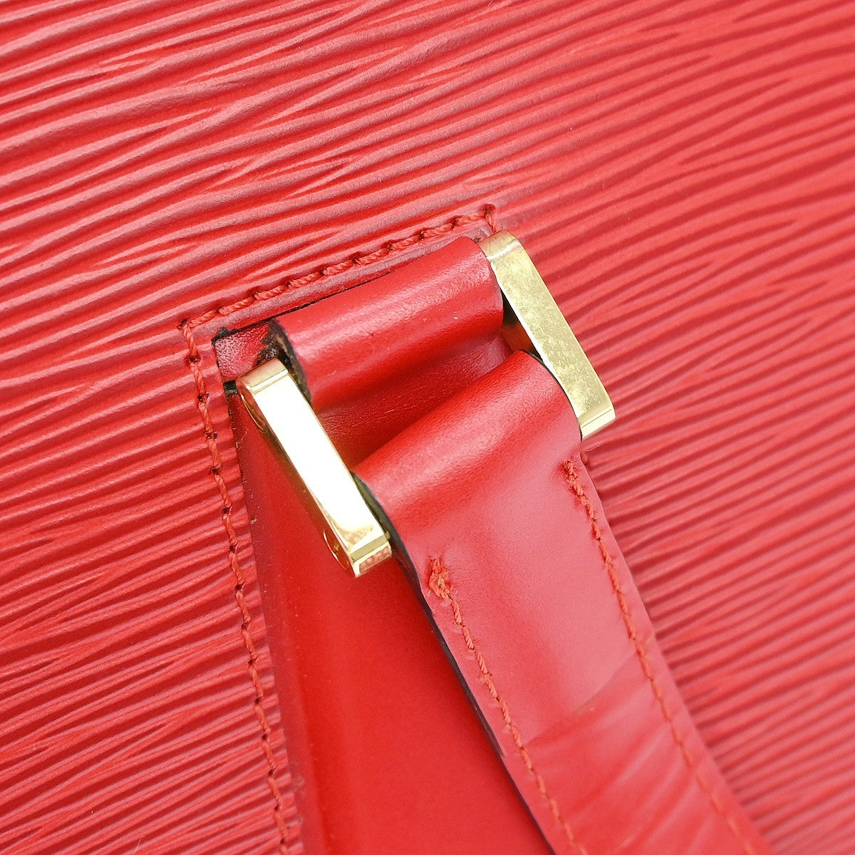 Louis Vuitton Voltaire Epi Leather Red Leather Shoulder Bag Bag (Pre-Owned)