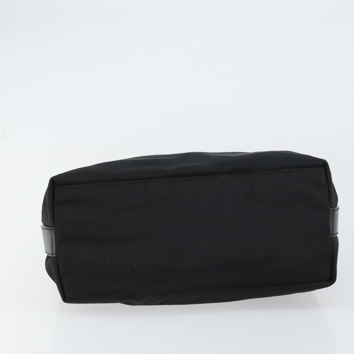 Gucci Zip Hobo Nylon Black Nylon Shoulder Bag Bag (Pre-Owned)
