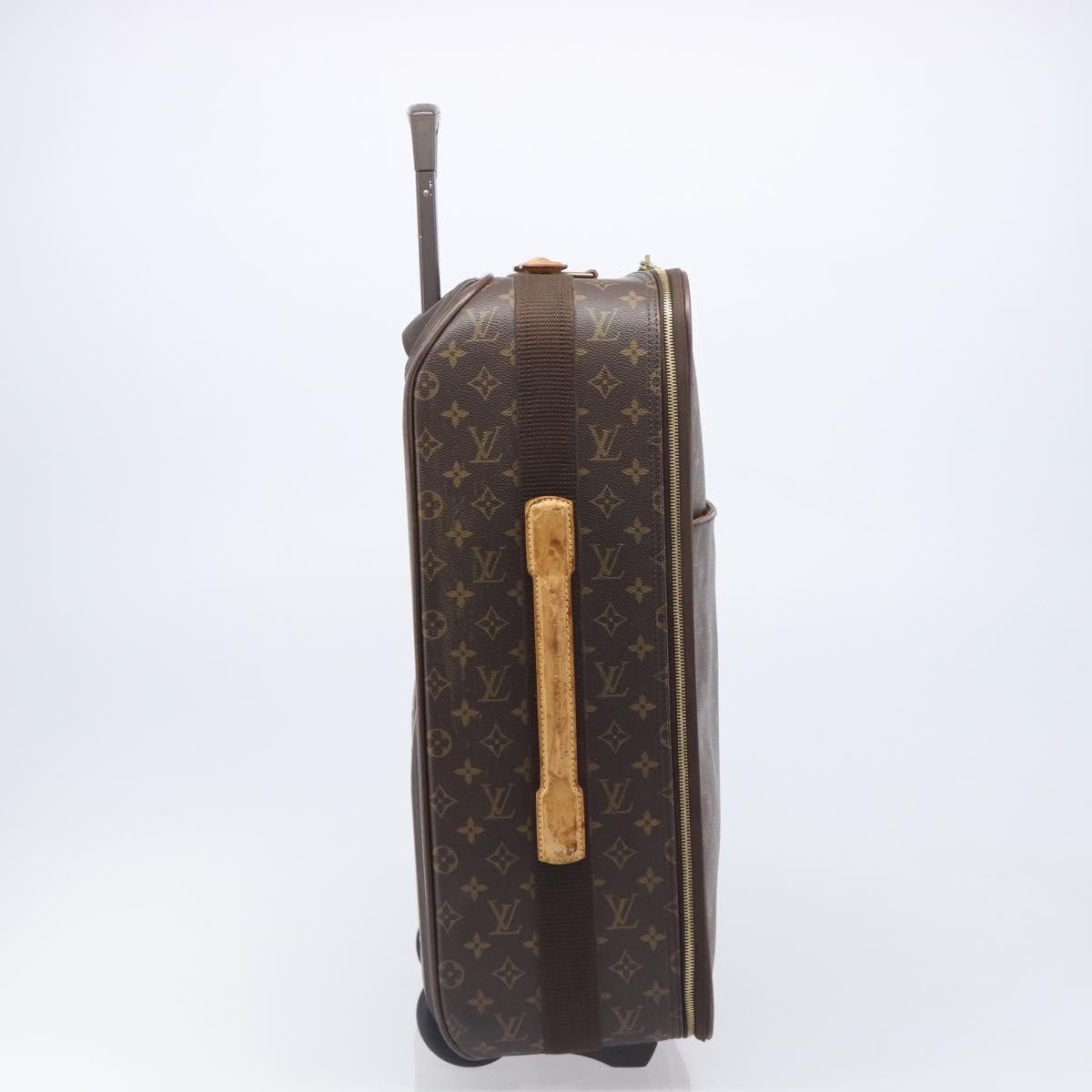 Louis Vuitton Pegase Luggage Monogram Canvas Brown Canvas Travel Bag Bag (Pre-Owned)