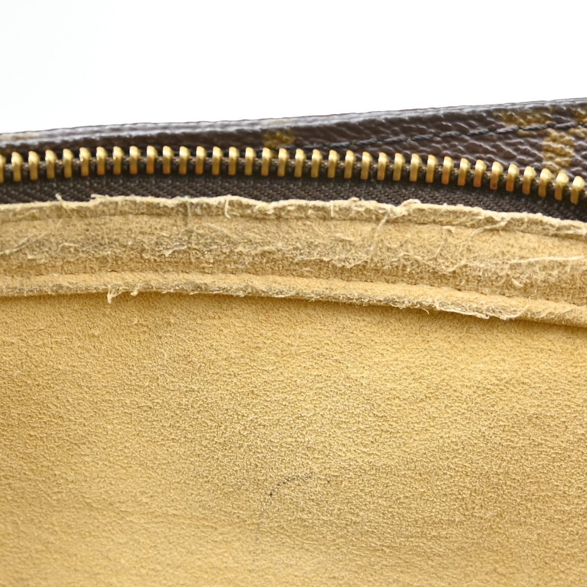 Louis Vuitton Looping Monogram Canvas Brown Canvas Handbag (Pre-Owned)
