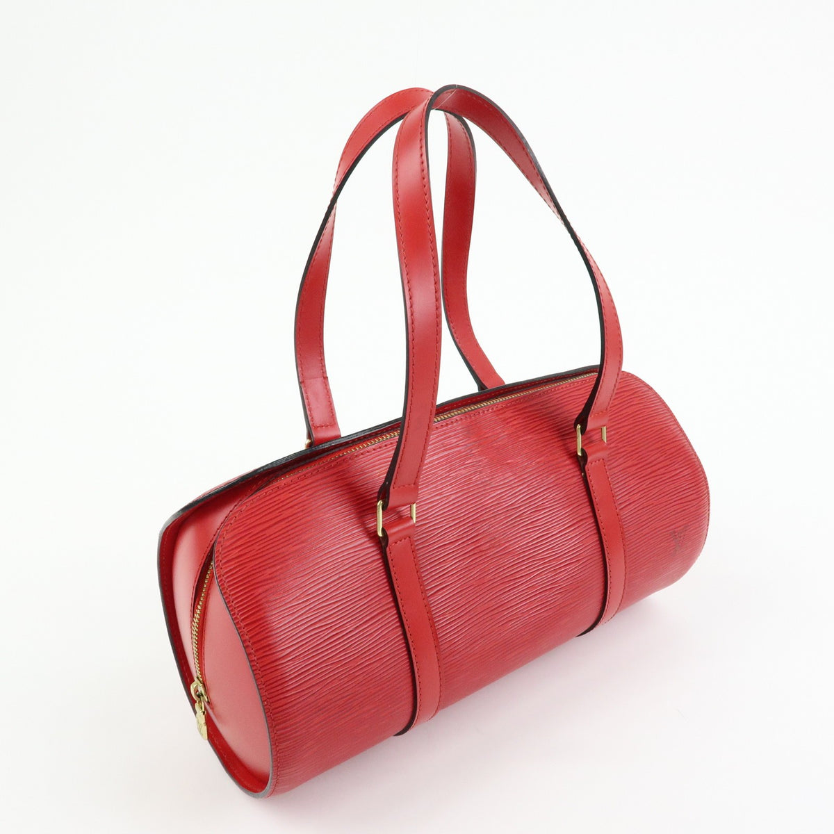 Louis Vuitton Soufflot Epi Leather Red Leather Tote Bag Bag (Pre-Owned)