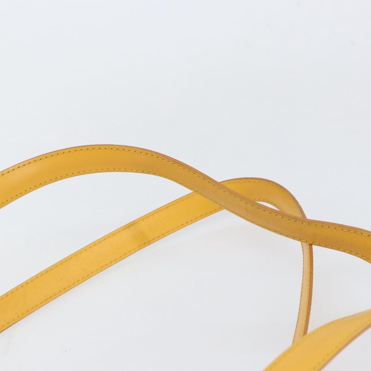 Louis Vuitton Saint Jacques Epi Leather Yellow Leather Handbag (Pre-Owned)